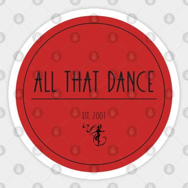 ATD est. (black) Sticker by allthatdance